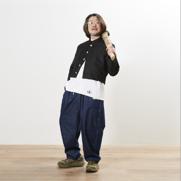 ナローコールワイドタックサウナパンツ-BONTAN-のご紹介 - サウナ 